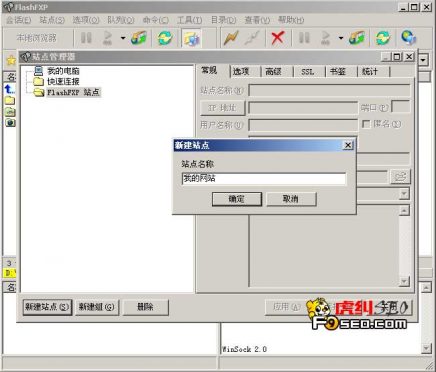 通过FTP工具上传主机空间教程图3